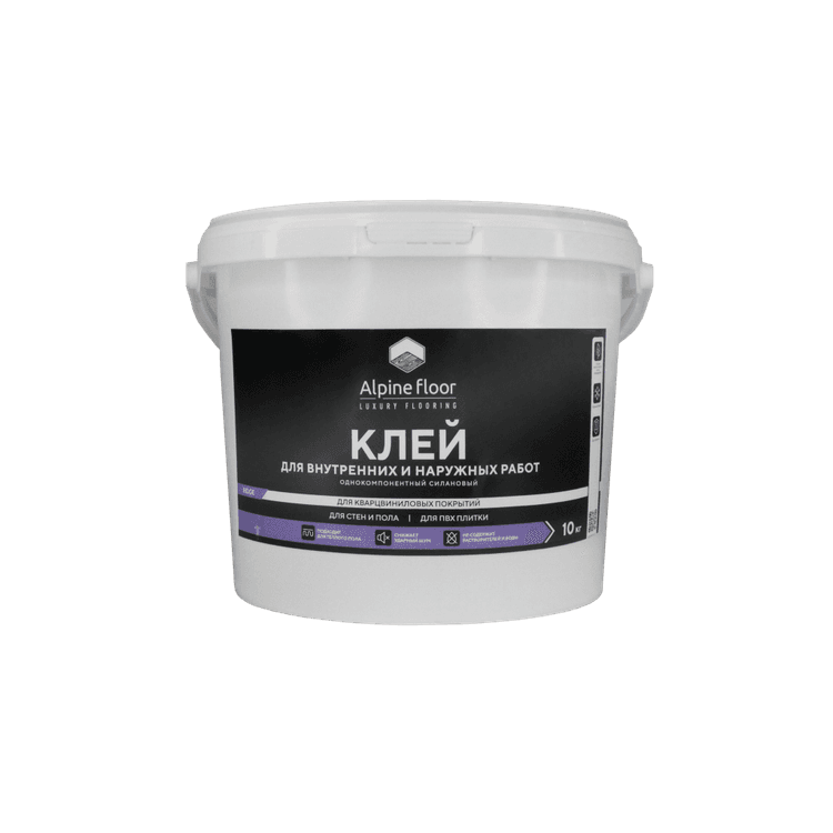 Однокомпонентный силановый клей Alpine floor 10 кг