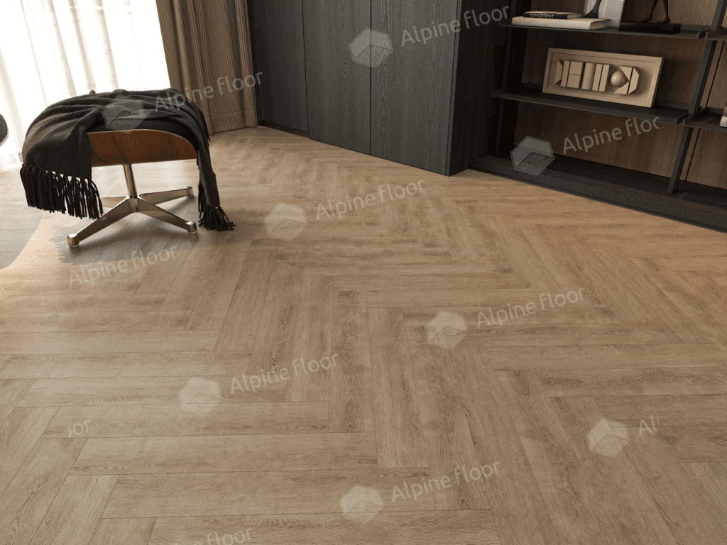 Купить в Москве ламинат Alpine Floor, коллекция Herringbone 8 Pro