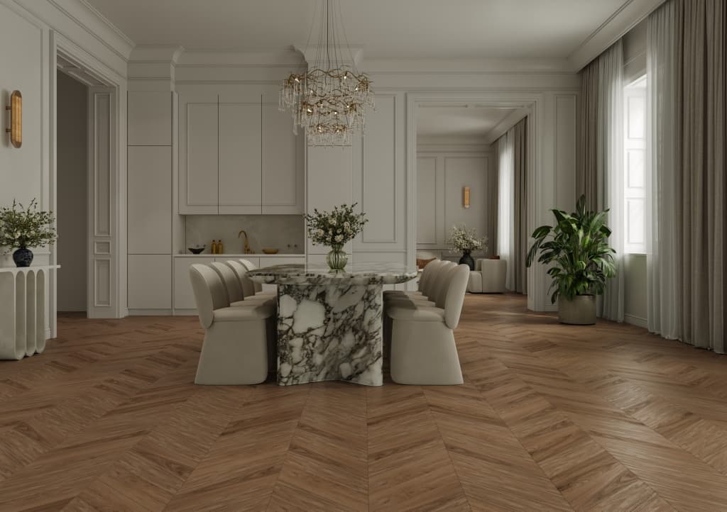 Инженерный ламинат Дуб Корица Cinnamon Valley LF703-33