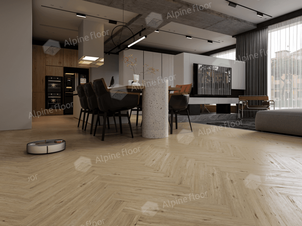 Купить в Москве ламинат Alpine Floor, коллекция Herringbone 8 Pro
